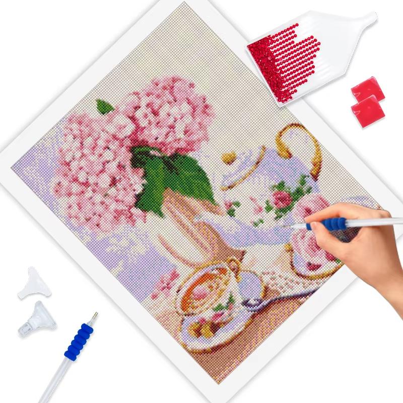 5D DIY Diamond Painting Photo Custom Crystal Full Round Rhinestone Craft Gift Cross Stitch Kit Wall Decoration