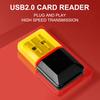Memory Card Reader Play High Speed Portable Plug and USB 2 Multifunctional Micro-SD TF Card Reader