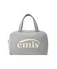 Emis Jersey Logo Tote Bag-Melange Gray