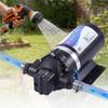 DC 12V Water Supply and Drainage Pump, 160 PSI, 6 L/min, Self-Priming Water Pump, Diaphragm Pump, Built-in Automatic Pressure Switch, for Campervans,