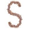 Christmas Ornament Garland Rose Gold 186 Cm Polystyrene