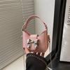 Exquisite mini new candy color bow mini handbag children's bag chain one shoulder messenger bag women