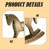 Rocking Sculpture Collectible Decor Figurine Ornament for Desktop Living Room Table Centerpiece