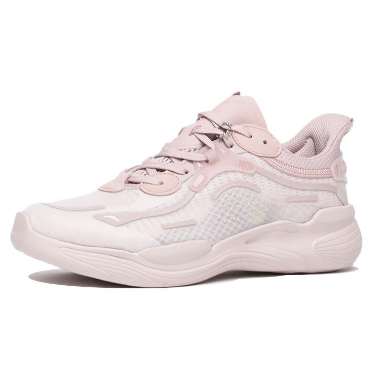 Anta Variety Training Collection Cushioning Slip Resistant Abrasion Resistant Low Top Training Shoes Women's Skin Pink 122127720-4