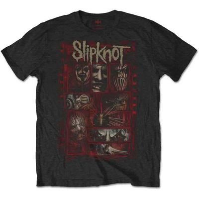 Slipknot 'Sketch Boxes' Black T Shirt - NEW