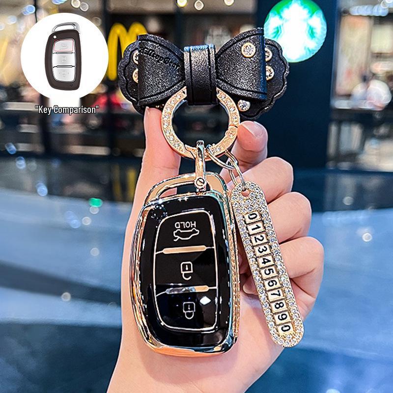 Hyundai Key Cover: Sonata, ix35, Langdong, Mingtu, ix25, Yue Dong, Reina, Elantra Key Shell Bag