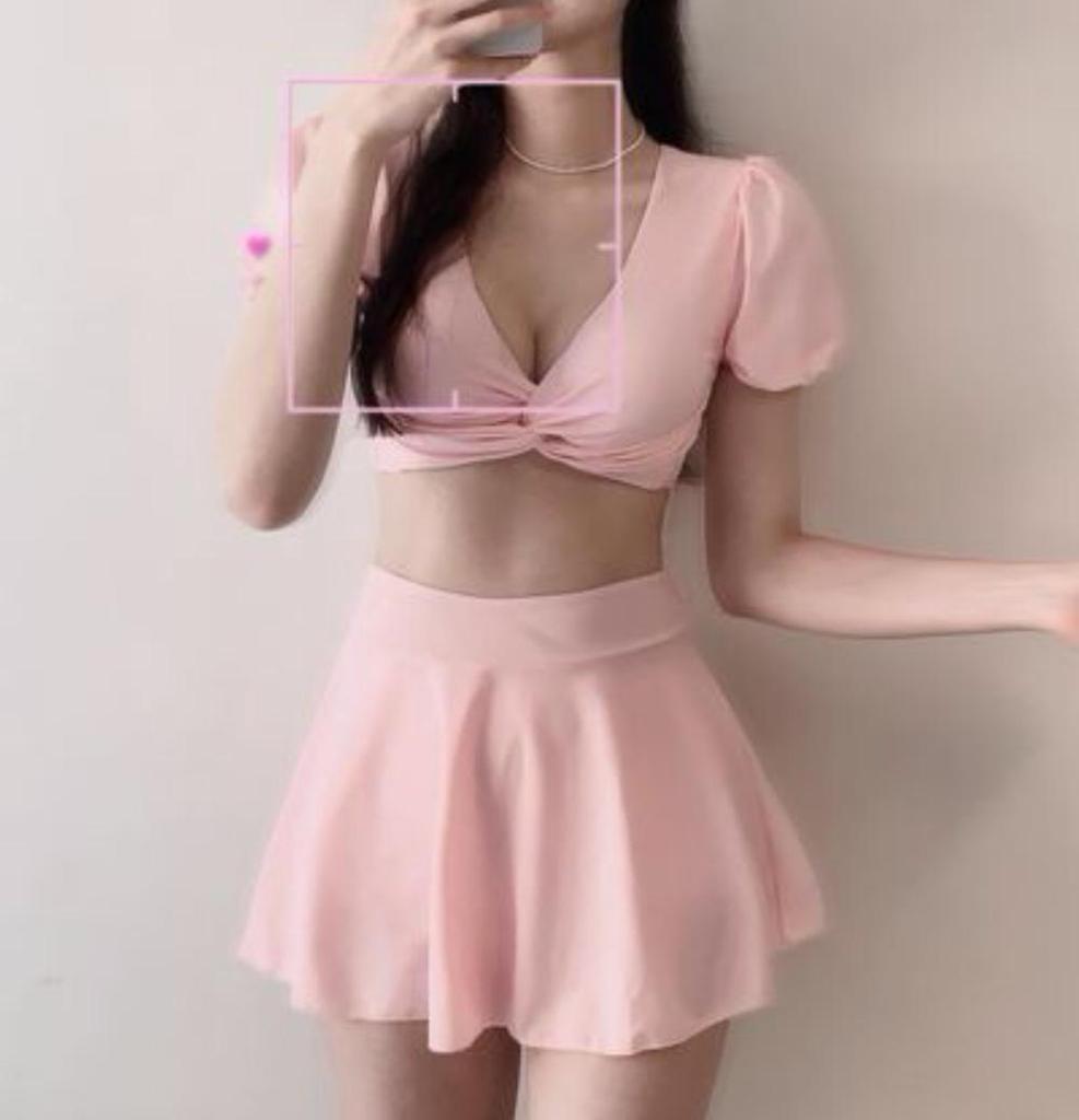 Korean Hot-Selling Two-Piece Skirt Swimsuit - Pure Desire Style Swimwear for Women