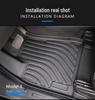 Waterproof TPE Floor & Trunk Mats for 2022 Tesla Model X (LHD & RHD)