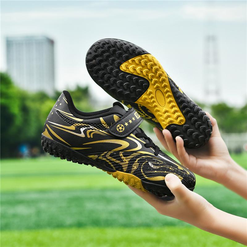 Chłopcy/Dzieci Gumowe Antypoślizgowe Krótkie Magiczne Kije Obstawianie Butów Piłkarskich Mooncayes