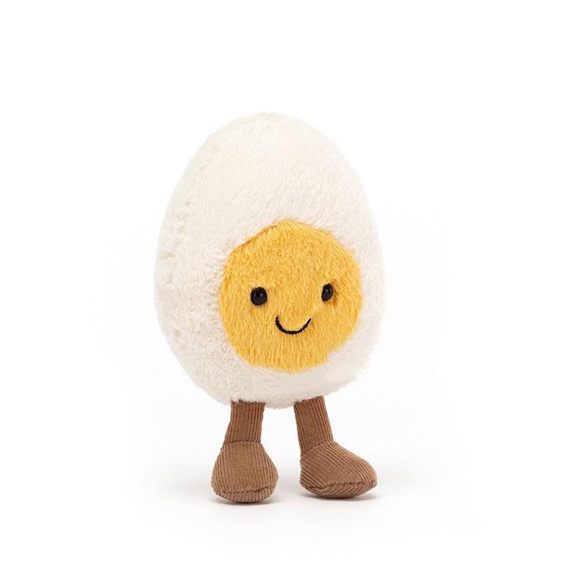 Fun Boiled Egg Foodie Series Plush Toy Soothing Doll Cute Mini Doll Gift