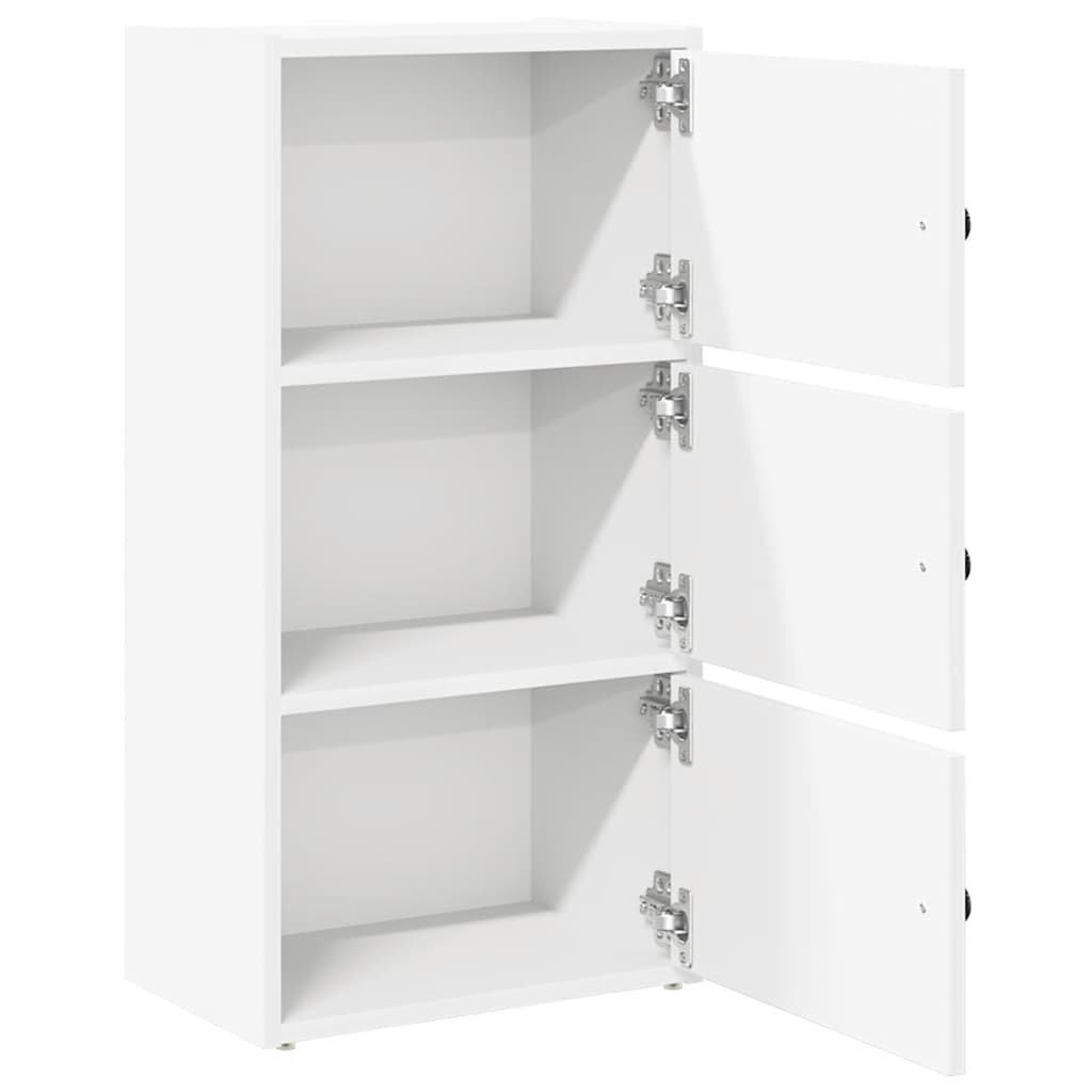 Bookshelf White 40 x 24 x 77 cm Particleboard