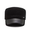 Men's Winter Ear Protection Wool Flat Cap