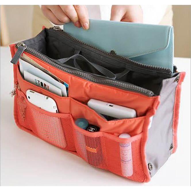 

Handbag organizer - BRAND unknown - orange - 29x16x9cm - Flexible - 85g