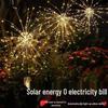 Solar Löwenzahn Feuerwerk Gartenstecker Licht