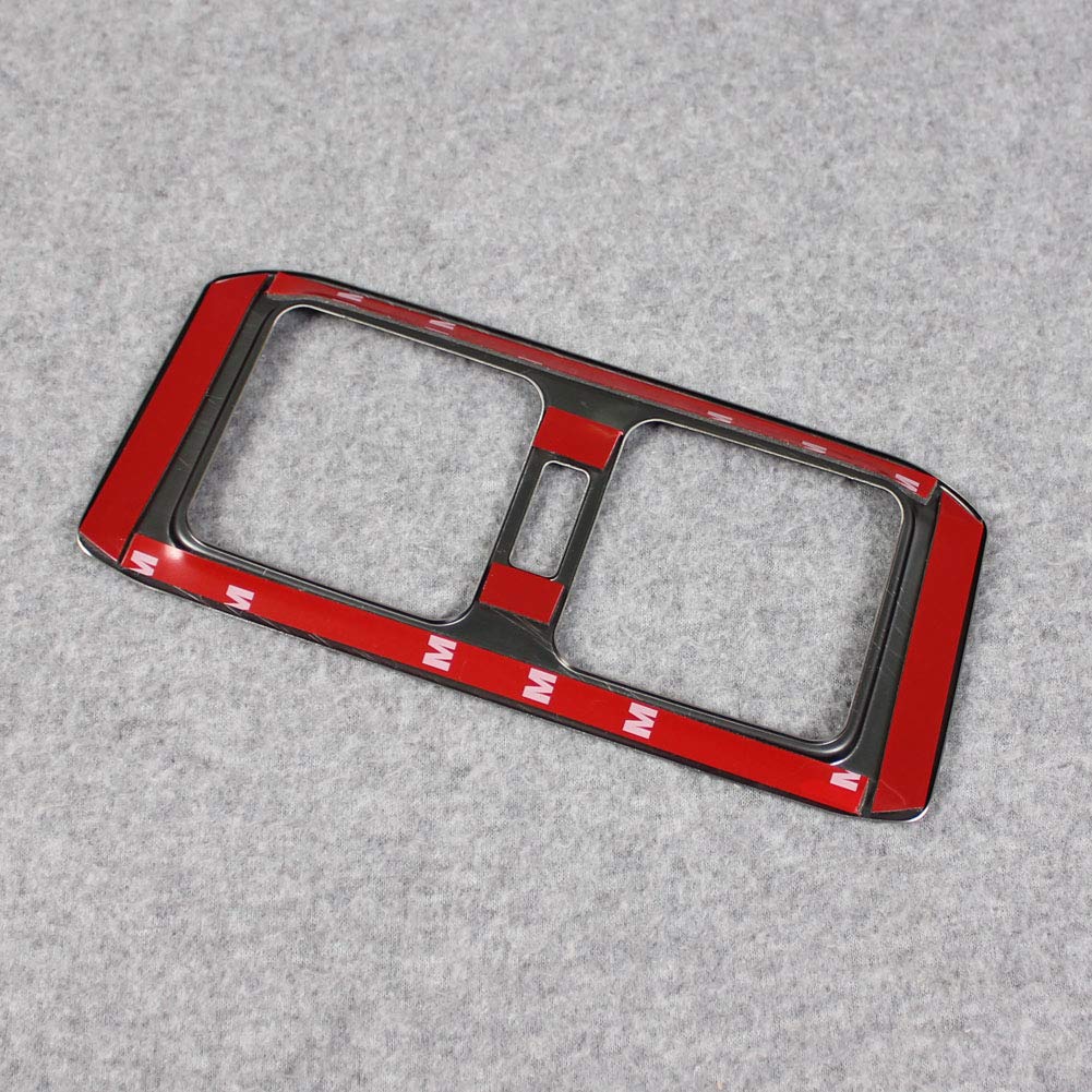 RUIQ Rear Seat Drink Holder Cover Garnish for Toyota New RAV4 XA50 Black (5th Generation, Series) -