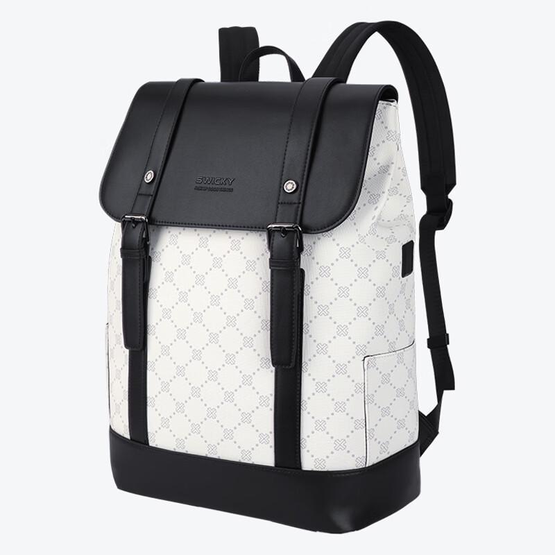 SWICKY Casual Leather Backpack 88176
