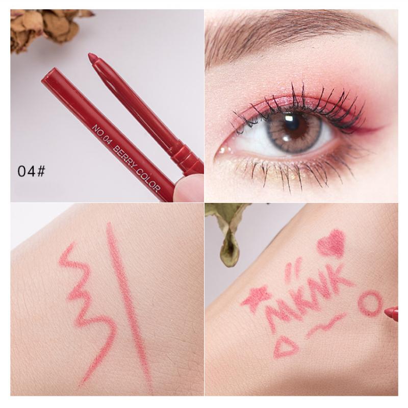 Ultra-fine Liquid Lying Silkworm Eyelash Pen Brown Gray Matte Eyeliner Pencil Smooth Lasting Eye Shadow Highlighter Stick Makeup
