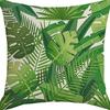 Plant and Flower Pillowcase American Pastoral Linen Pillowcase Cushion Cover Home Sofa Car