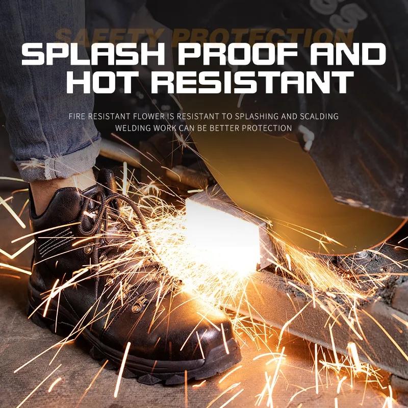 Wodoodporne buty robocze, antyprzebiciowe, stalowe trampki robocze, niezniszczalne buty robocze, buty ochronne, męskie