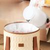 1pc Foldable Footbath Bag and Heighten Footbath Bucket Household High Temperature-resistant Footbath Portable Footbath Artifact