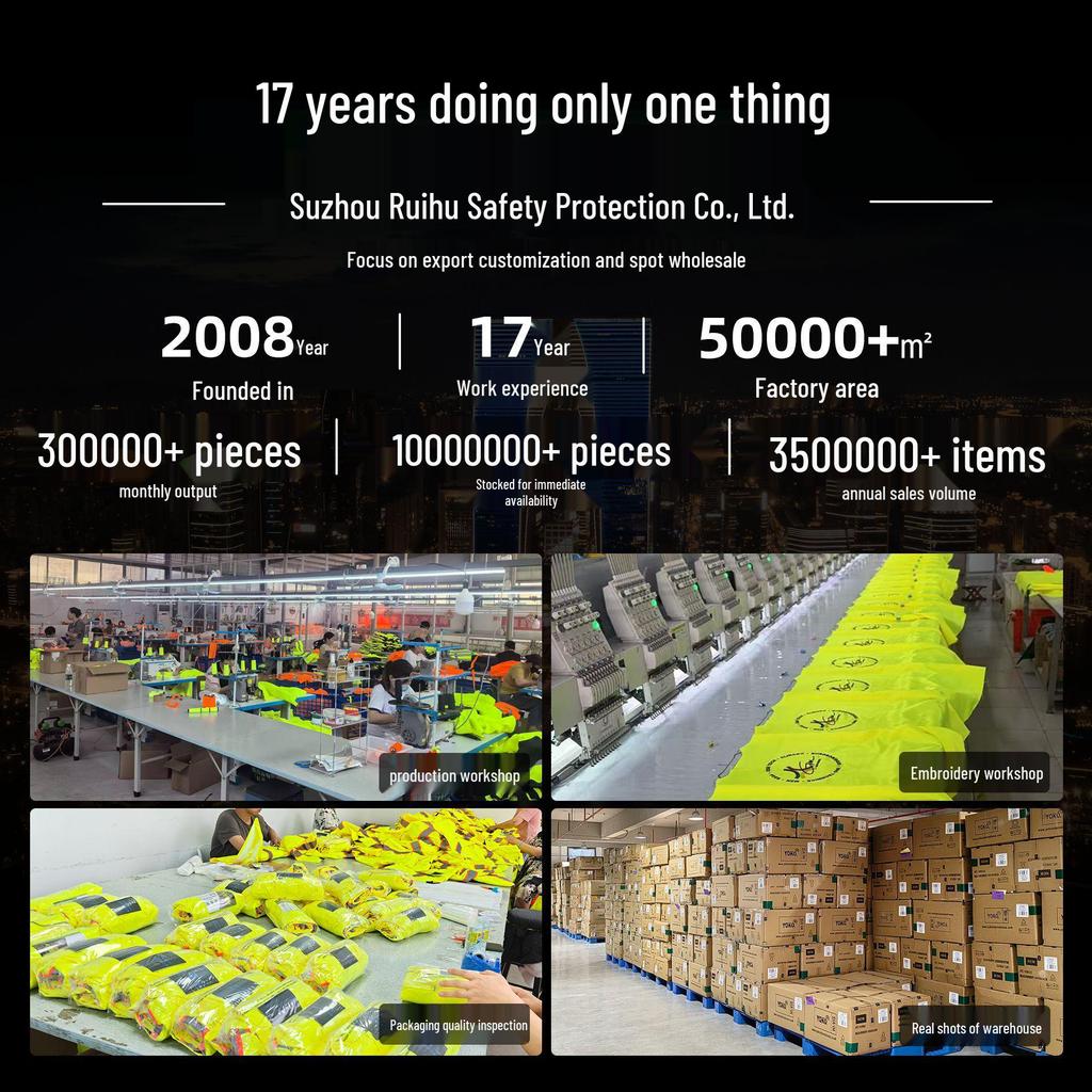 Maßgeschneiderte wasserdichte reflektierende Sicherheitsjacke für Herbst und Winter