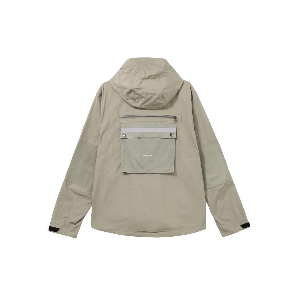 Nike City Made Multi-Pocket Logo Woven Hooded Jacket Men Outerwear Light-Army-Green DA0078-320