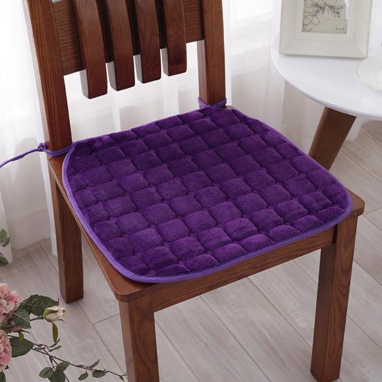 Simple Seat Cushion Breathable Tie On Cushion Tie On Seat Cushion for Office