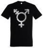 Transgender Symbol Men's T-Shirt Mens Womens Tees Top Trans Gender Mainstreaming Queer LGBTQ
