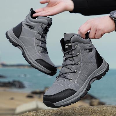 Chaussures de randonnée montantes pour hommes, grandes tailles, printemps/automne