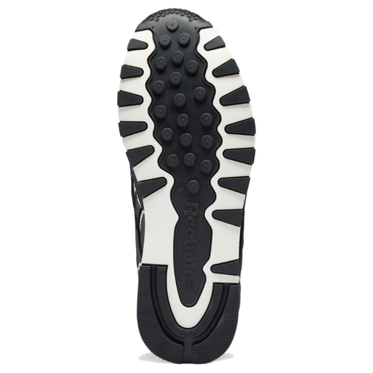 Keith Haring X Reebok Classic Leather Dog Blackboard Chalk Drawing Men Sneakers Grey Pure-Grey-8 GZ1456