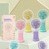 Handheld Fan Portable,  Hand Held Fan Rechargeable Battery, Personal Desk Table Fan With Base, For Travel, Outdoors, Hiking, Camping