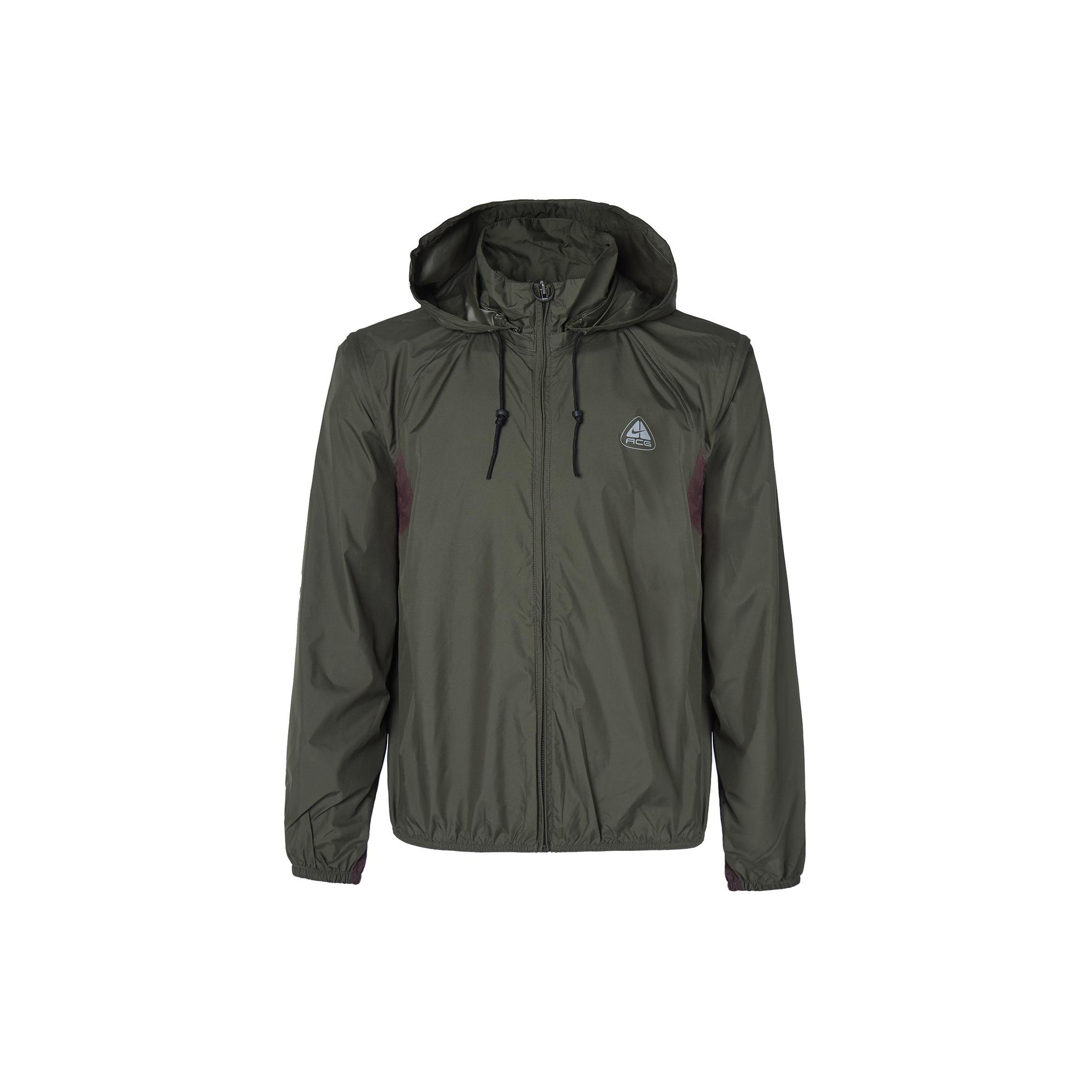 Nike ACG Oregon Series Reissue Micro Shell Jacket (Asia Sizing)  Cargo Khaki  Men s DV9218-325 L