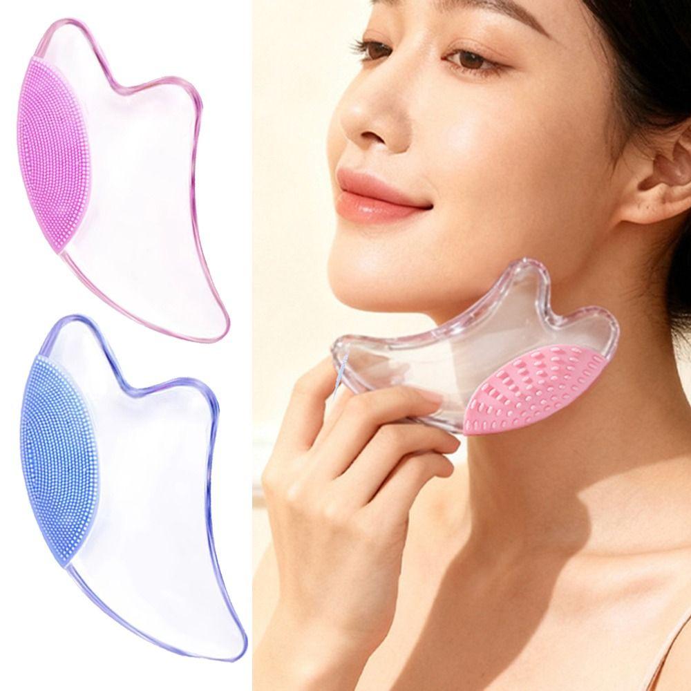with LED Light Crystal Scraping Board Smooth Edges Face Lifting Machine  Face Cleansing