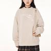 Anta Basketball Series Letter Print Outdoor Casual Pullover Sweatshirt Unisex sweatshirt Raw-Wood 952411714-4