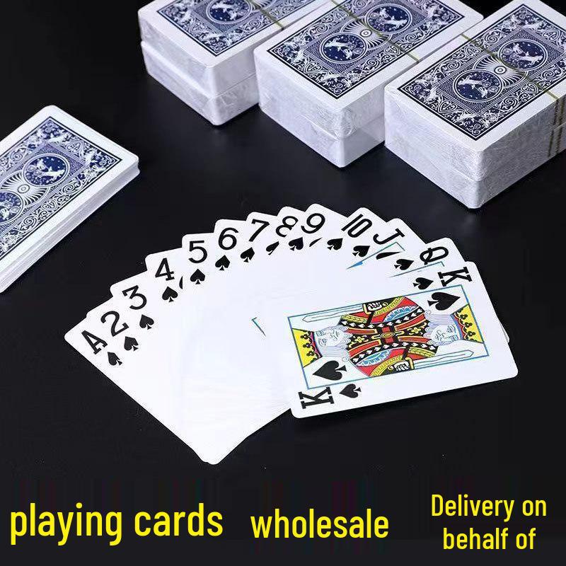 Прочные неломающиеся игральные карты для домашних игр: Маджонг, Доу Дизу и другие