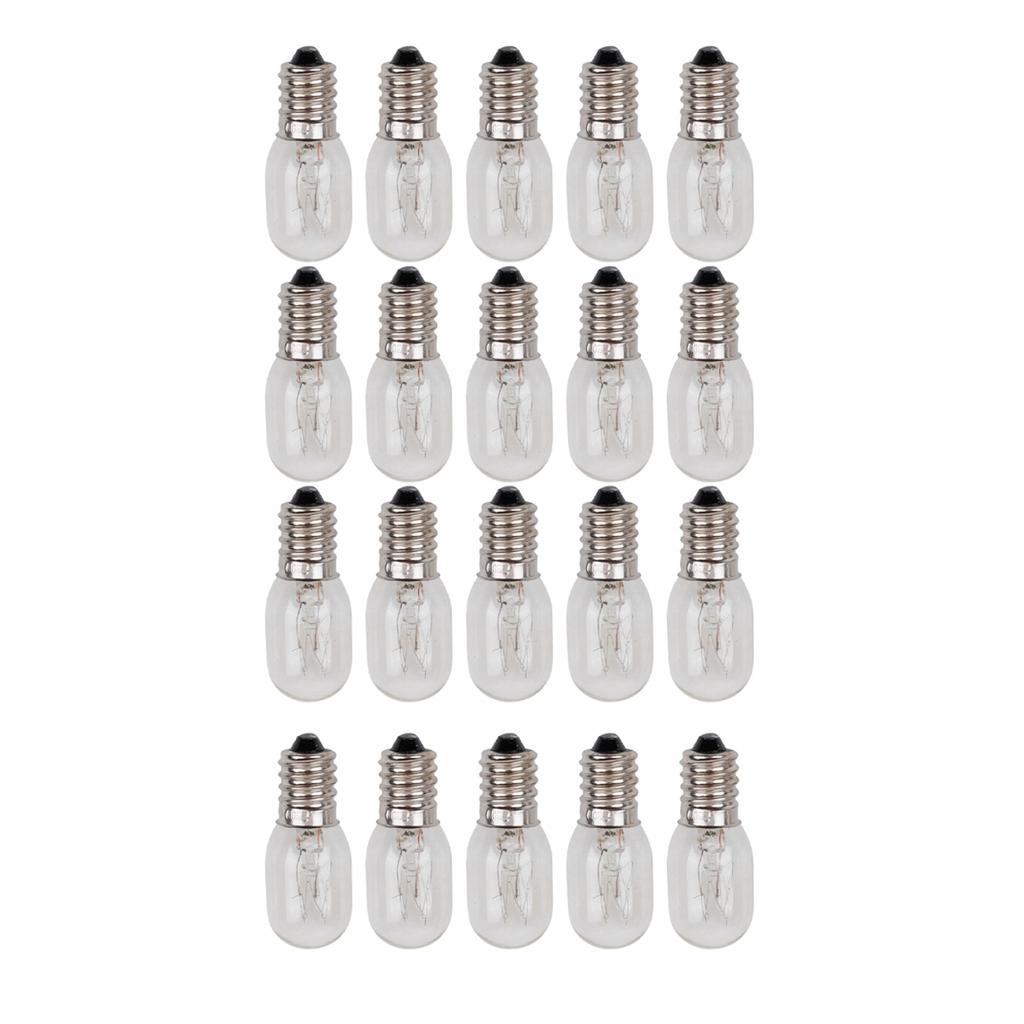 Küchen-Salzlampe Salzbirnen Werkzeug Zuhause Birnenersatz AC220V-240V 20 Stück/Set