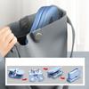Foot Stepper Machine Reinforced Nylon Mini Stepper Trainer Quiet Folding Under Desk Leg Workout Trainer Light Blue Free Size