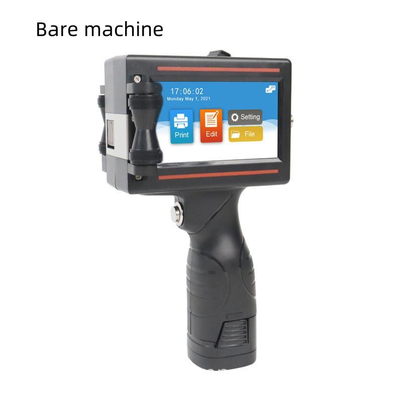 Portable Handheld Inkjet Printer Automatic Small Packaging Batch Production Date Logo Coding Label Machine
