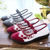 Women's Embroidered Mesh Slip-Ons - Stylish, Versatile, Non-Slip Shoes for All Ages