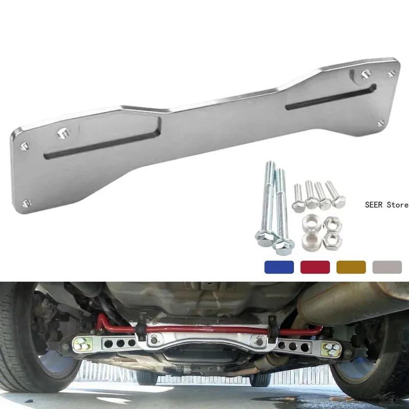 Aluminum Rear Low Subframe Strut Brace Plate for Civic ES EP3 01-05 Acura RSX DC5 02-06 Car Accessories