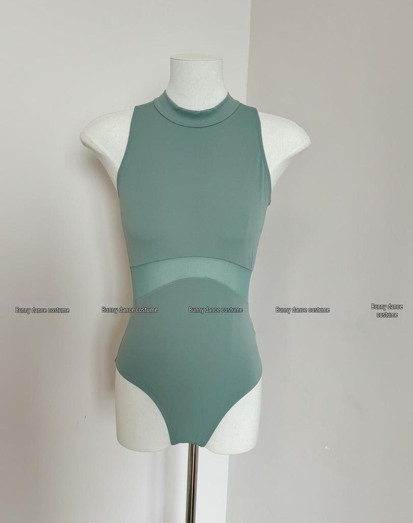 Women's Padded Hanbok Ballet Leotard for Dance, Art Exams, Yoga, and Performances.