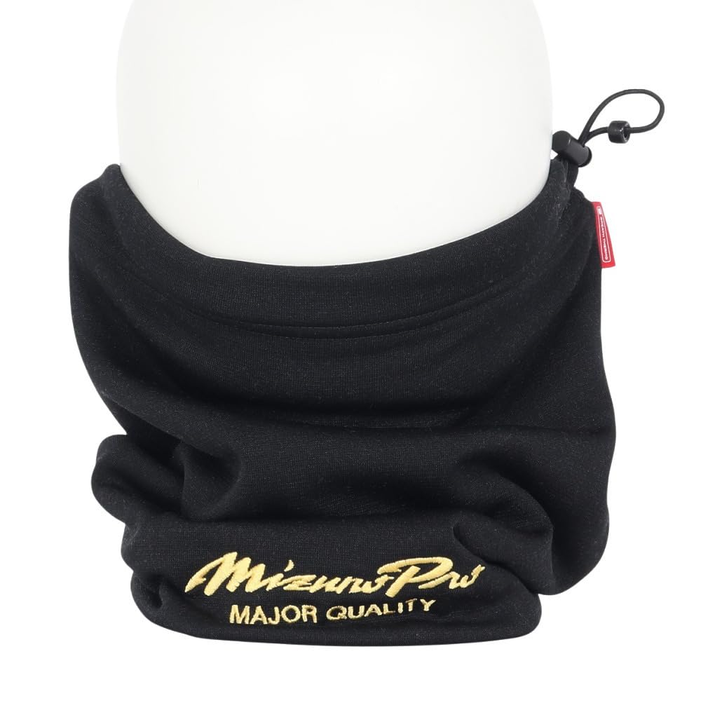 Mizuno Pro Breath Thermo Neck Black Warmer, 12JY0B01, 09,
