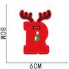 New Christmas Letter Embroidery Cloth Sticker Christmas Tree Towel Embroidery Patch Sticker Snowman Snowflake Computer Embroidery Chapter Boy