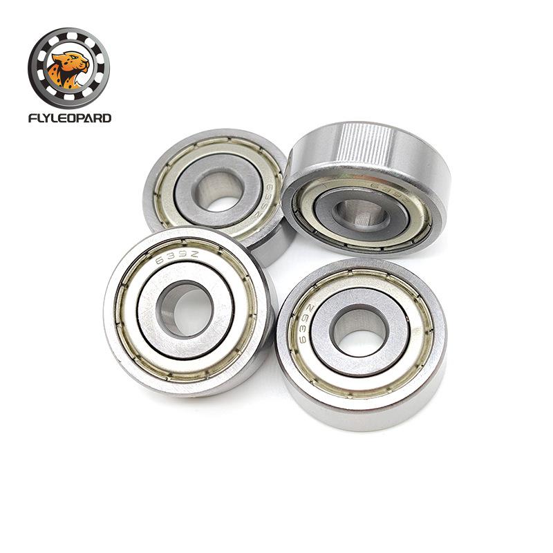 In-stock 6900 2RS Thin-walled Deep Groove Ball Bearing, 10x22x6, High-speed Motor Bearing with Blue Rubber Seal.