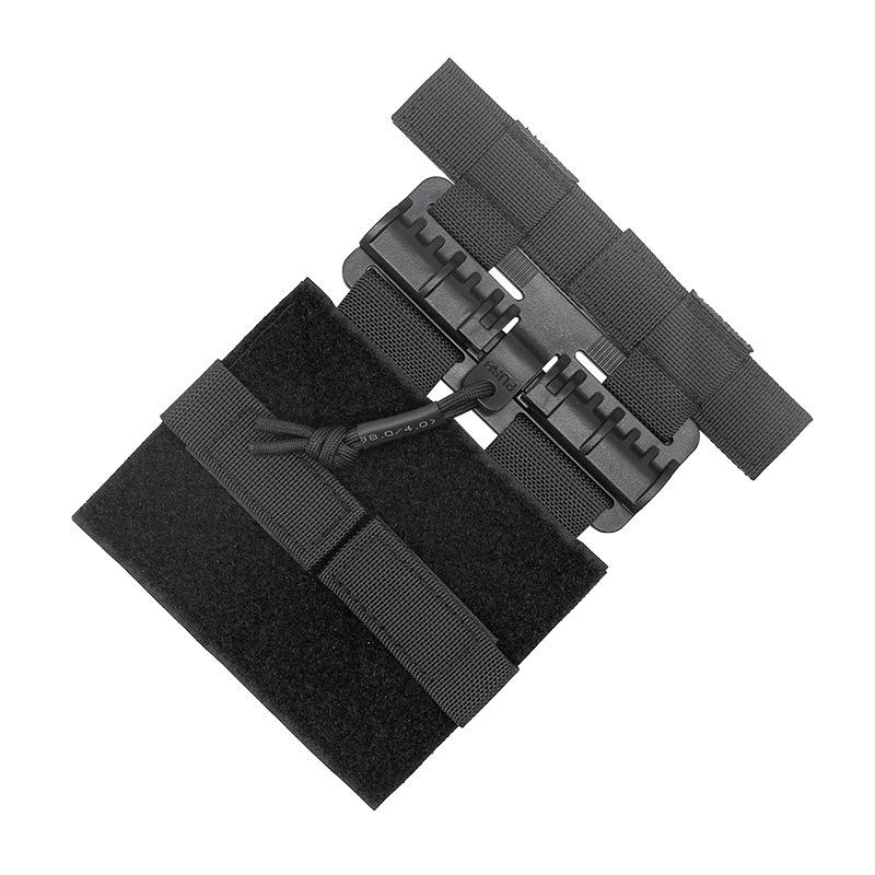 Cross-New Universal Molle Quick Release Buckle Tactical Vest чёрный