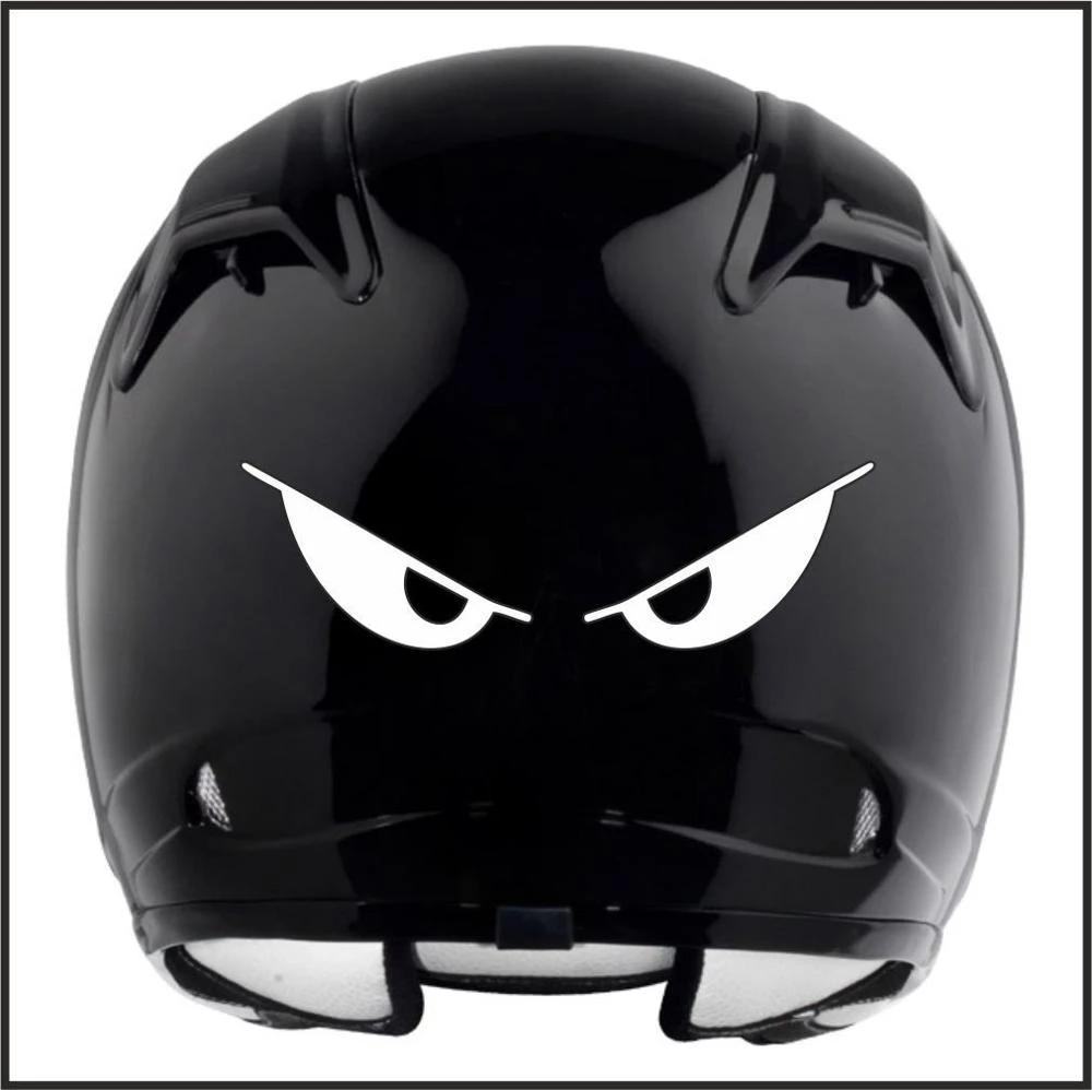 

Reflective Car Sticker Motorcycle Helmet Evil Eyes Shape Body Sticker Personalized Decoration Sticker Acesssories чёрный