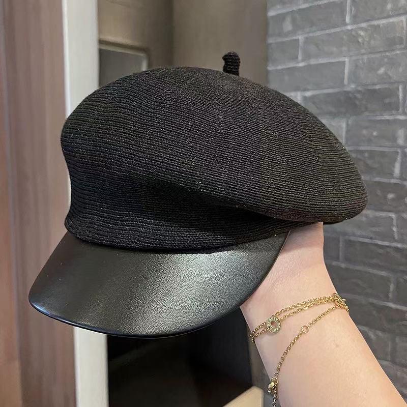 

Women s Japanese-Style Spring/Autumn Beret: High-Quality, Breathable, Simple, Versatile, Solid Color Hat Adjustable