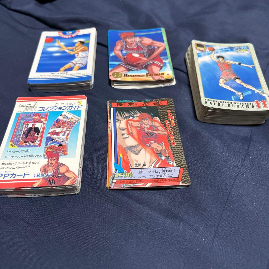 Used slam dunk carddass card set