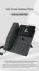 Fanvil V61G Directional IP Desk Phone with 2.4-inch HD Color Display, Dual-Band SIP for Business Offices
