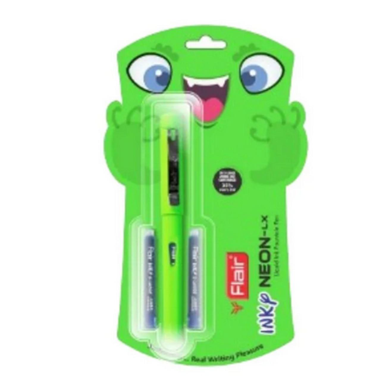 @ Flair Inky Neon Ink Fountain Pen For Writing 30Gm Zr-8056-60%Off